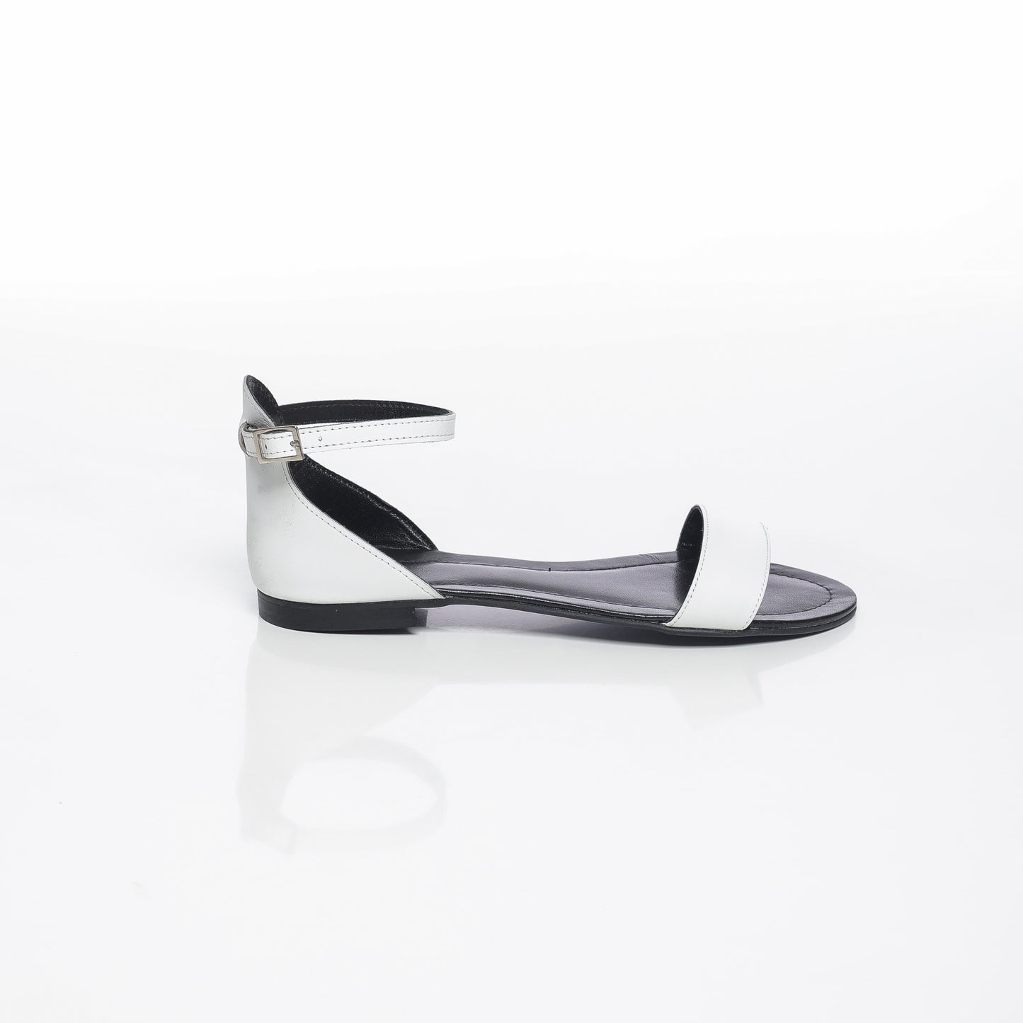 Violette Cuir Blanc