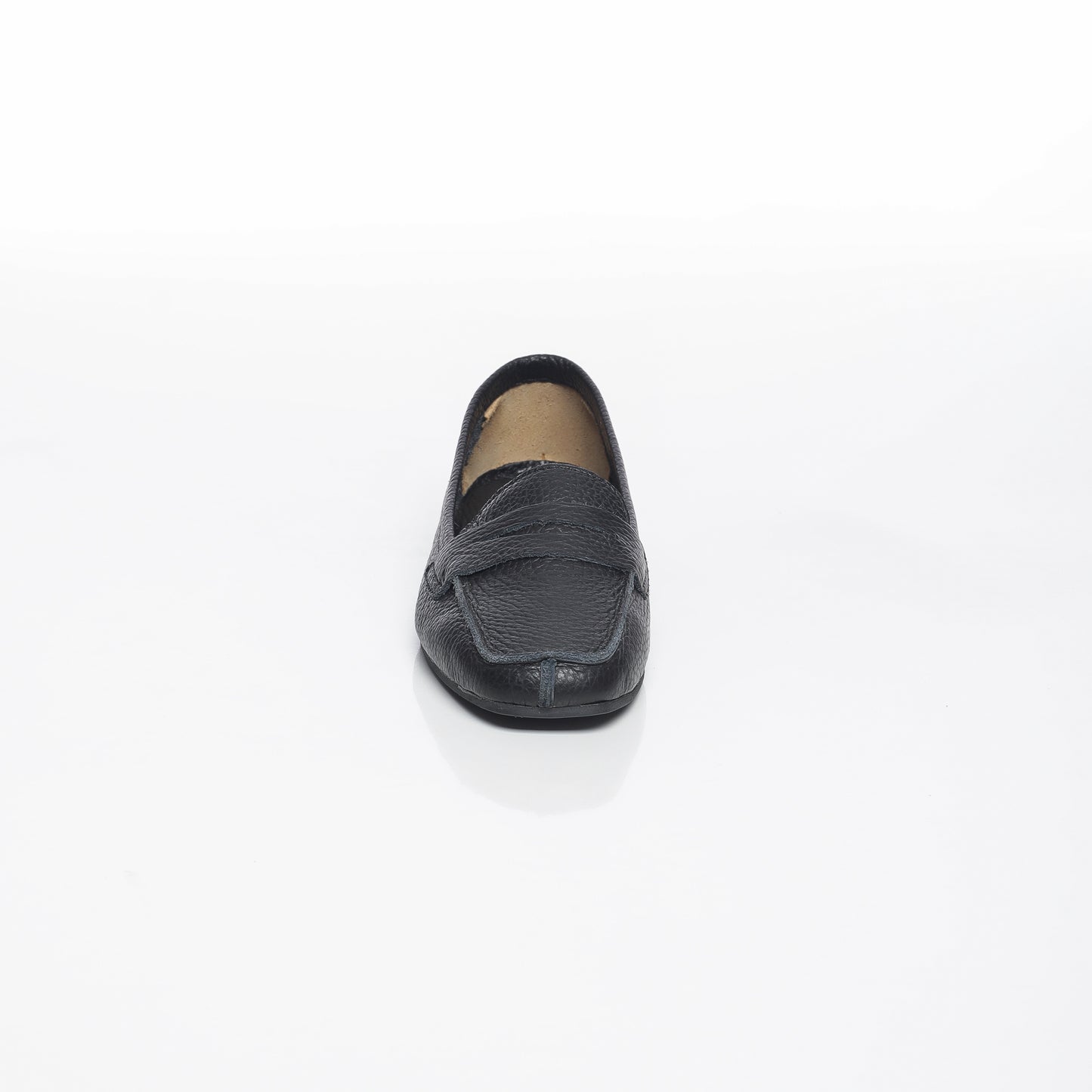 Elise Cuir Granulé Noir