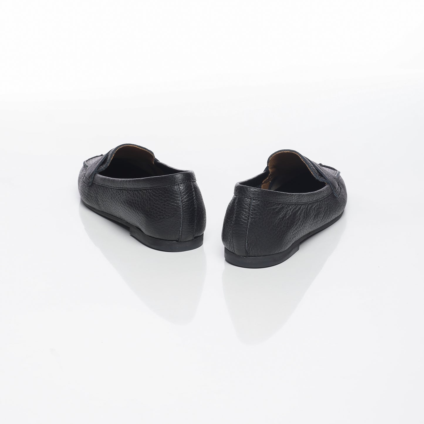 Elise Cuir Granulé Noir