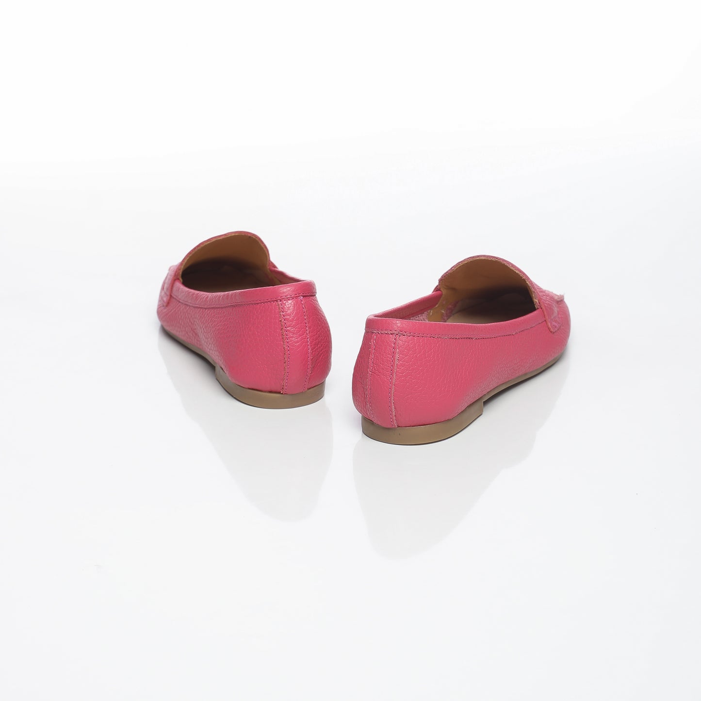 Elise Cuir Granulé Fuchsia