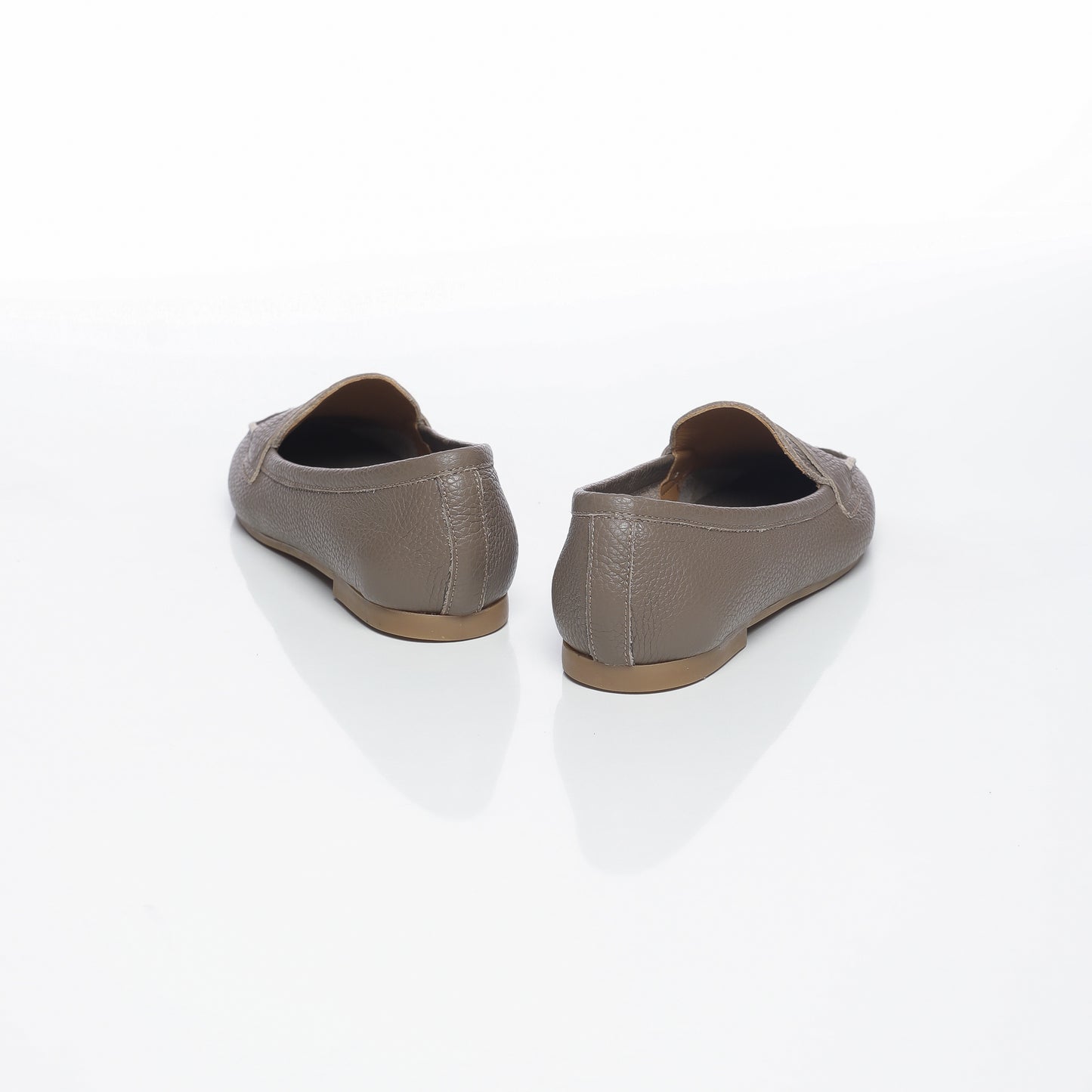 Elise Cuir Taupe Clair