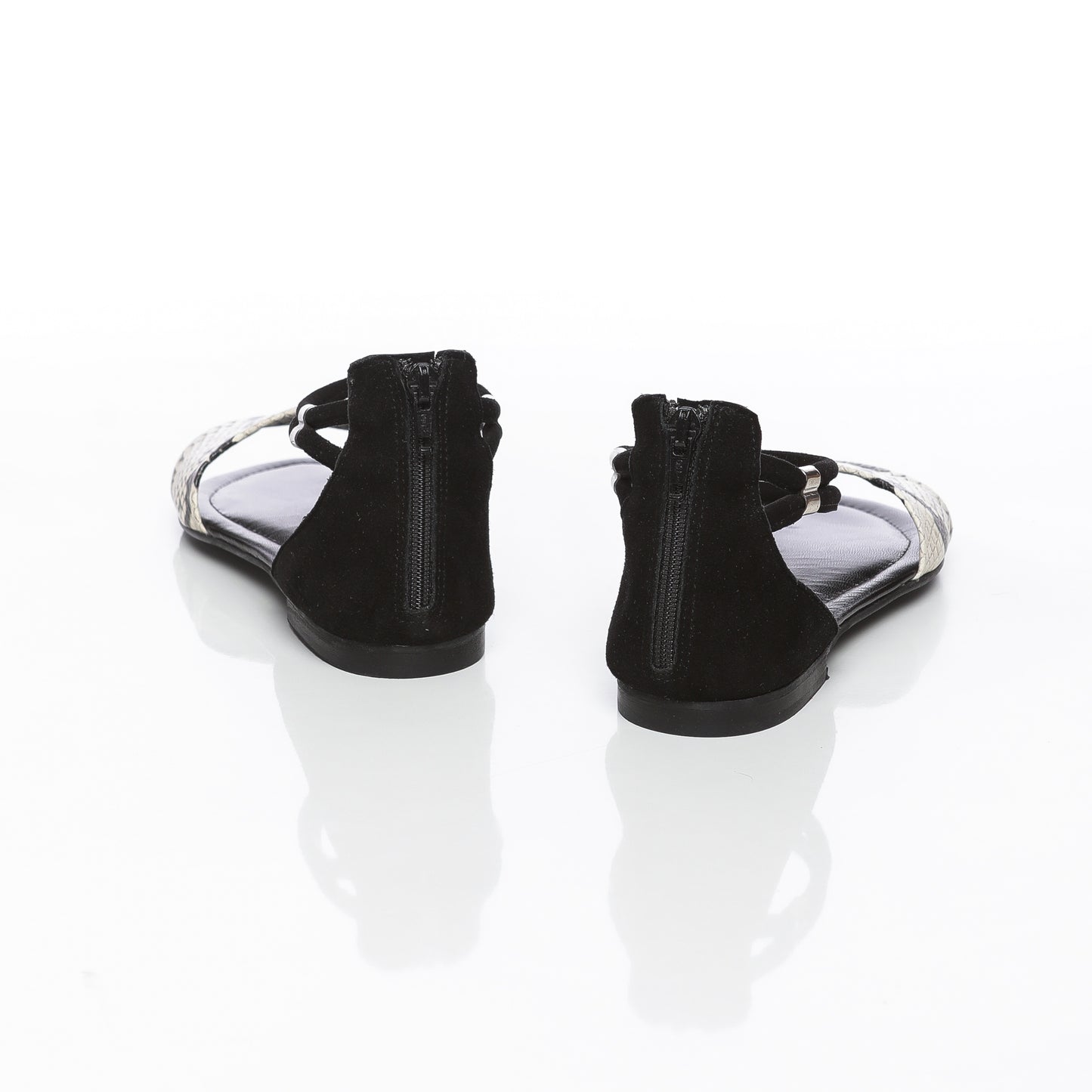 Vionic Daim Noir & Python de roche