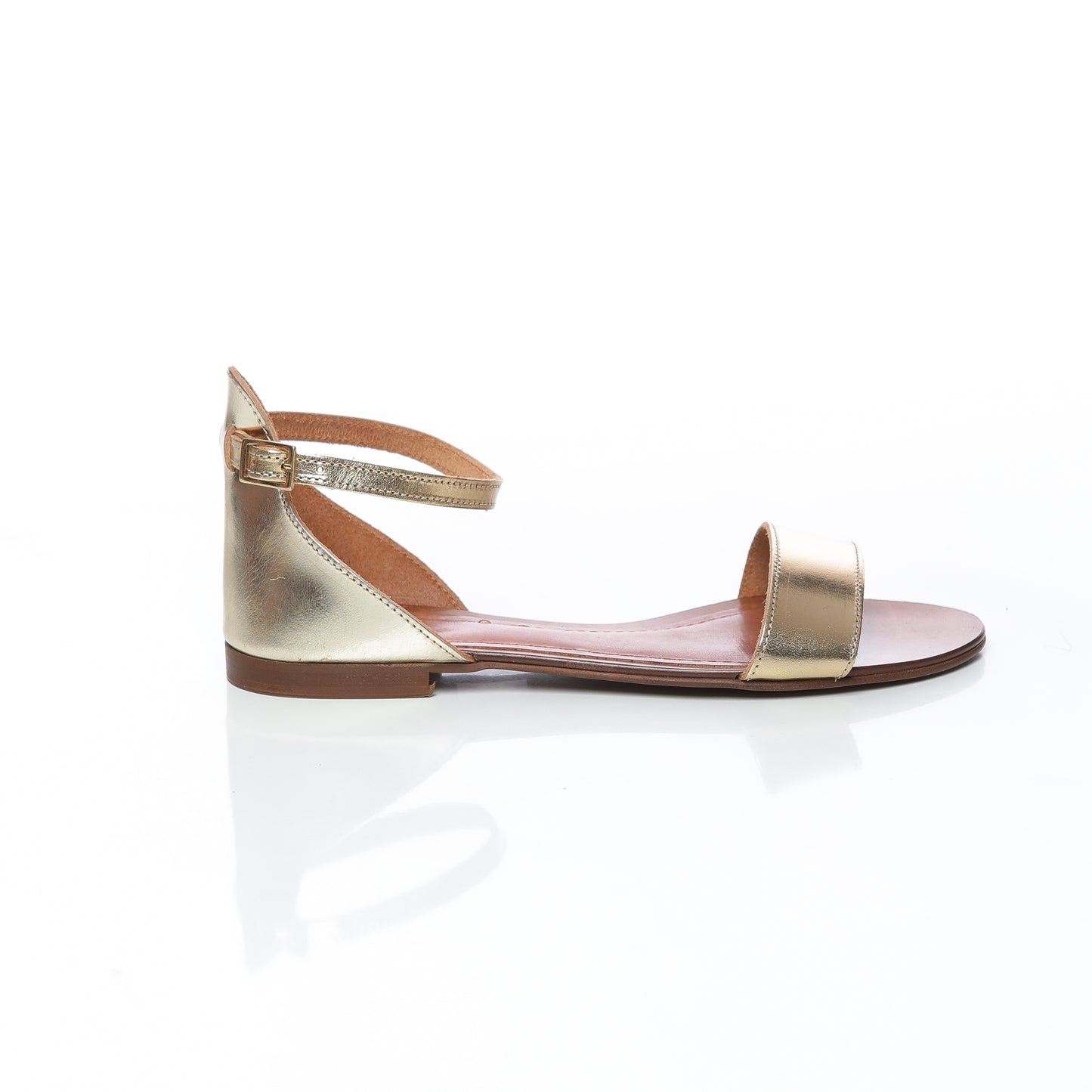 Violette Cuir Gold