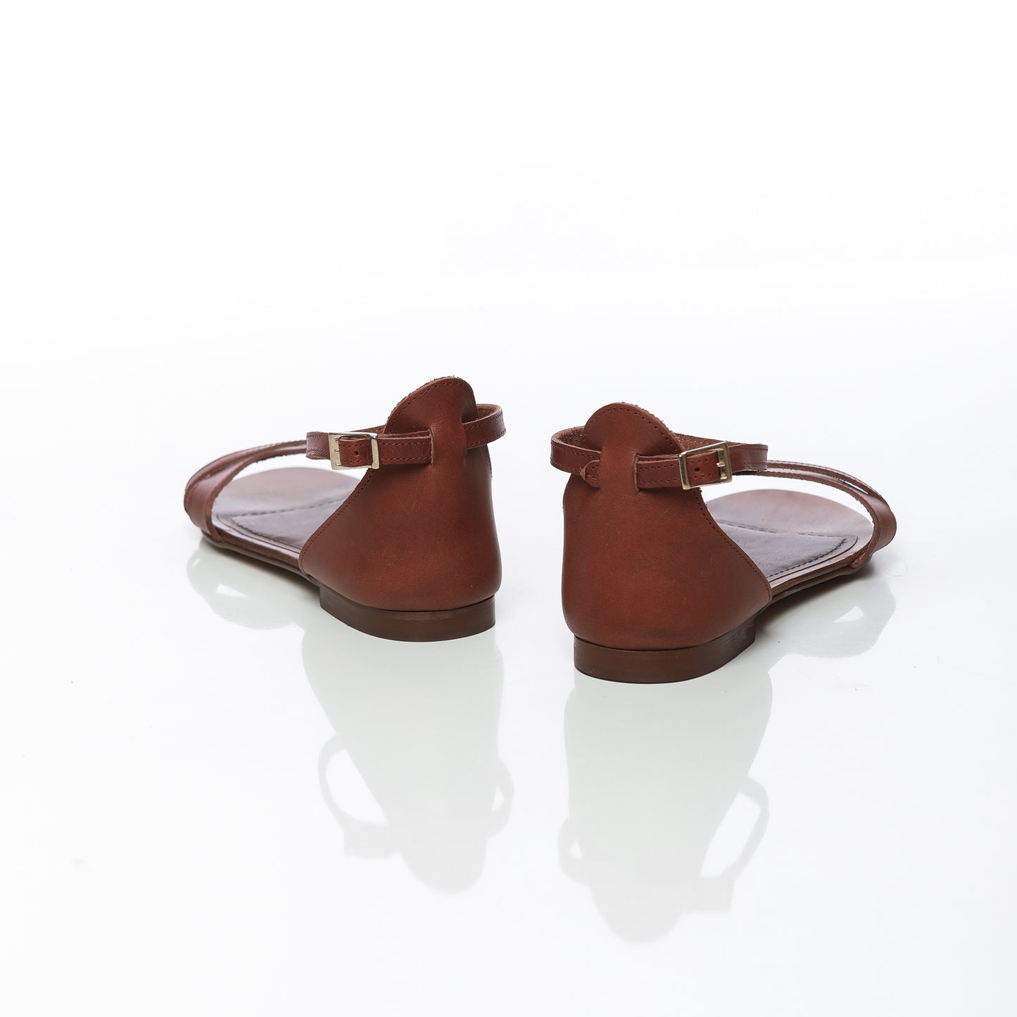Pivoine Cuir Marron