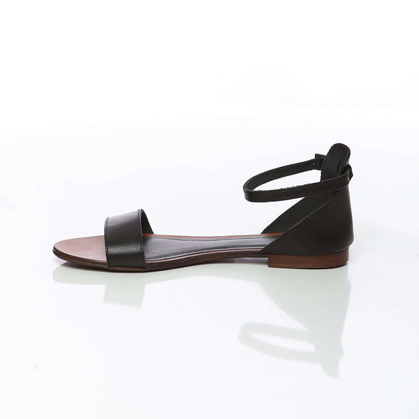 Violette Cuir Noir+