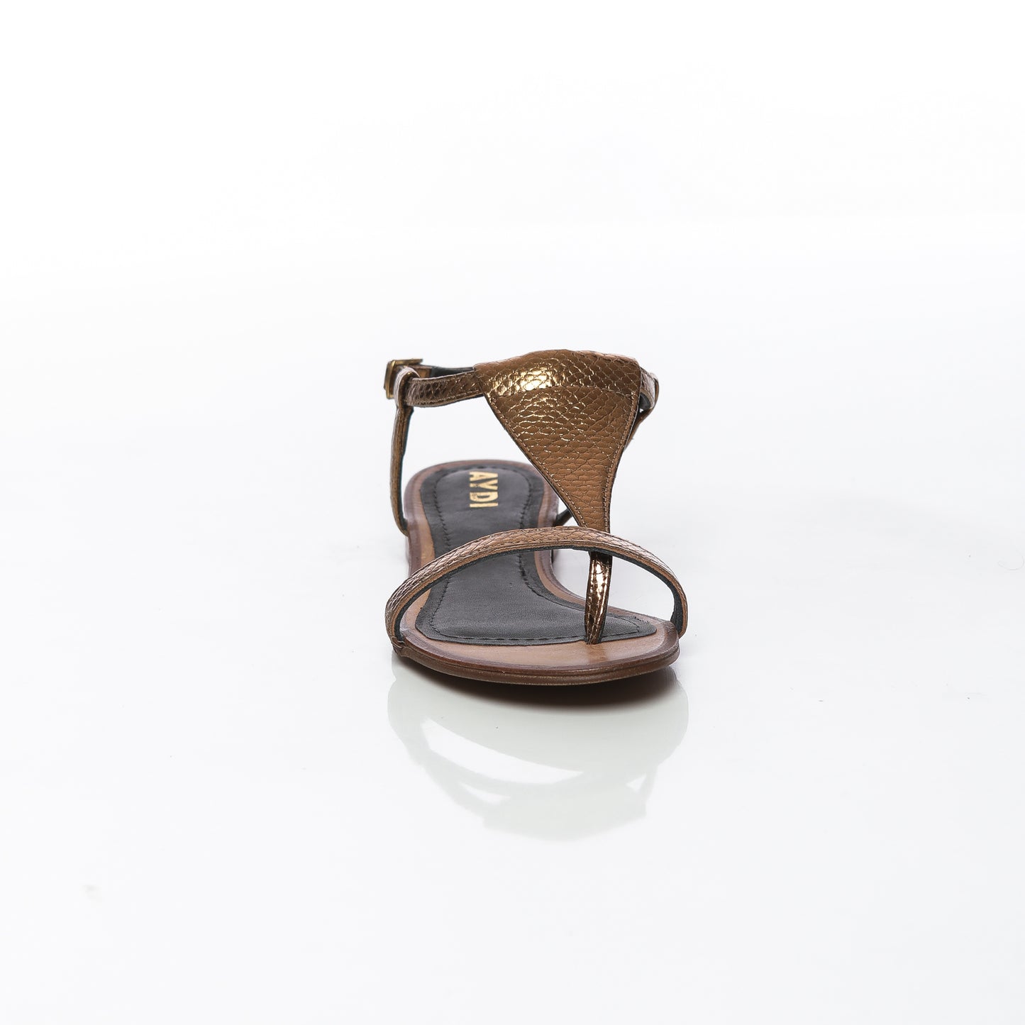 Loanna Cuir Python Bronze