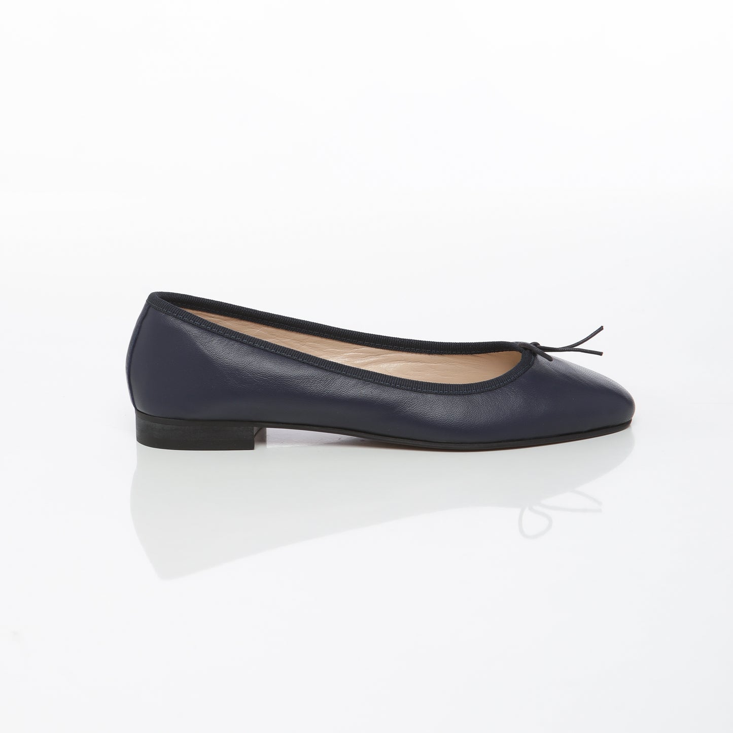 Tereza Cuir Bleu Marine