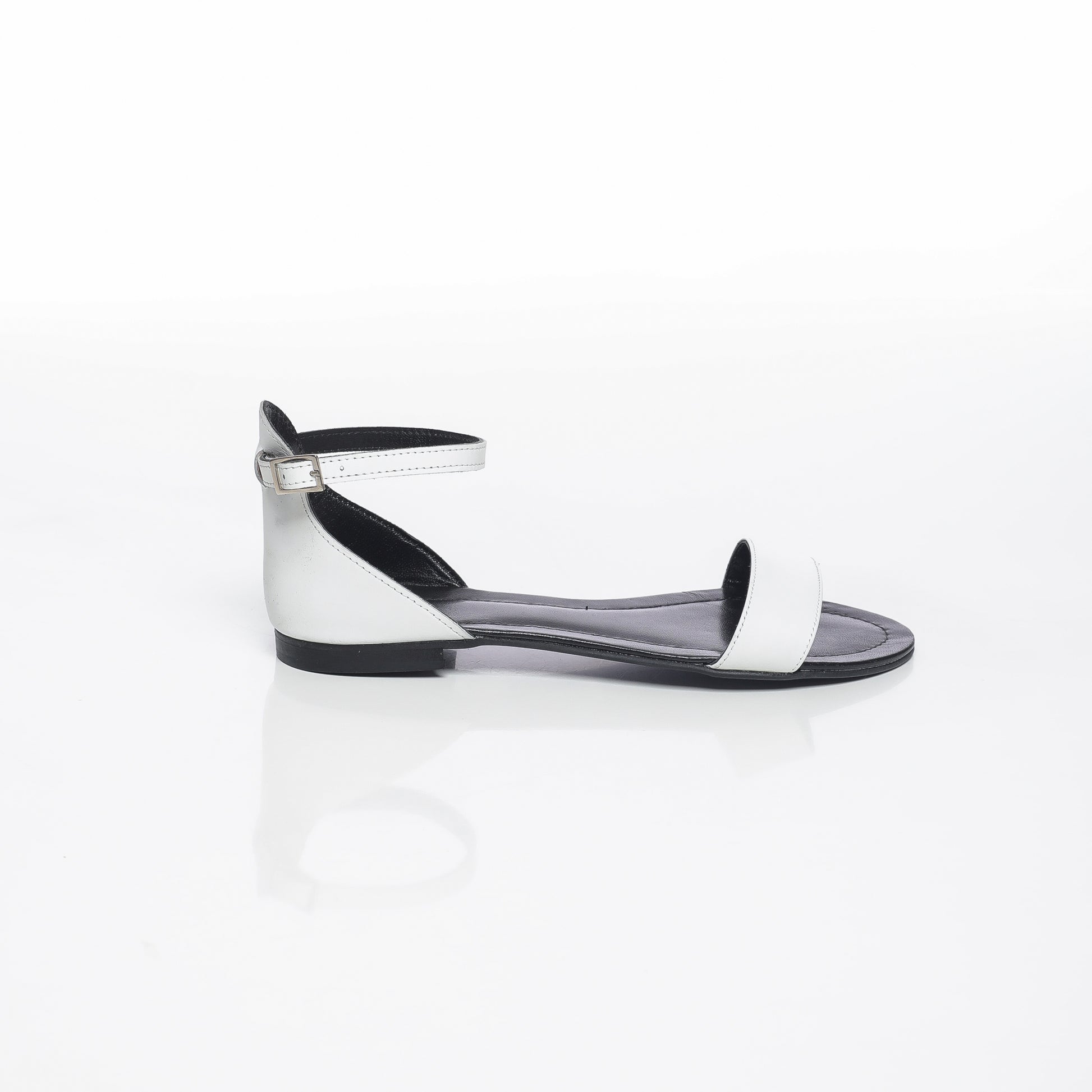 Violette Cuir Blanc