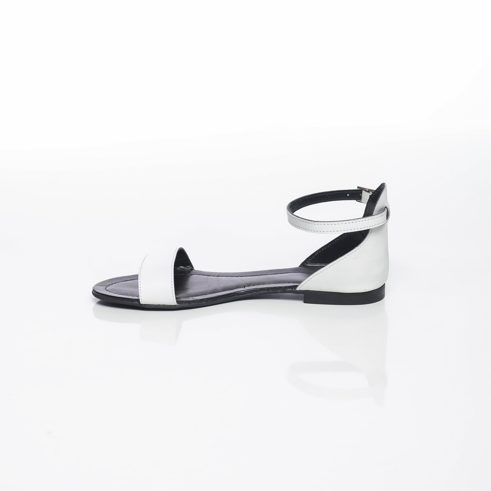 Violette Cuir Blanc
