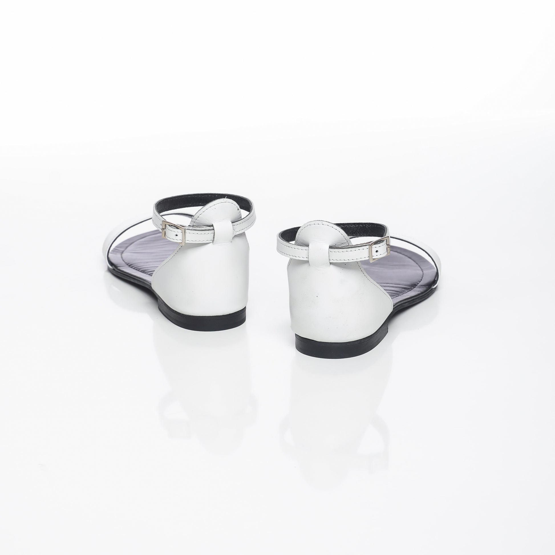 Violette Cuir Blanc