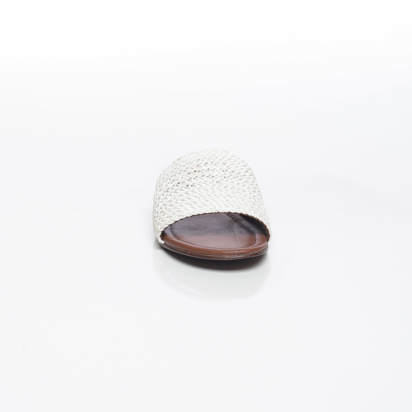 Cassandra Raffia Blanc