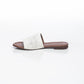 Cassandra Raffia Blanc
