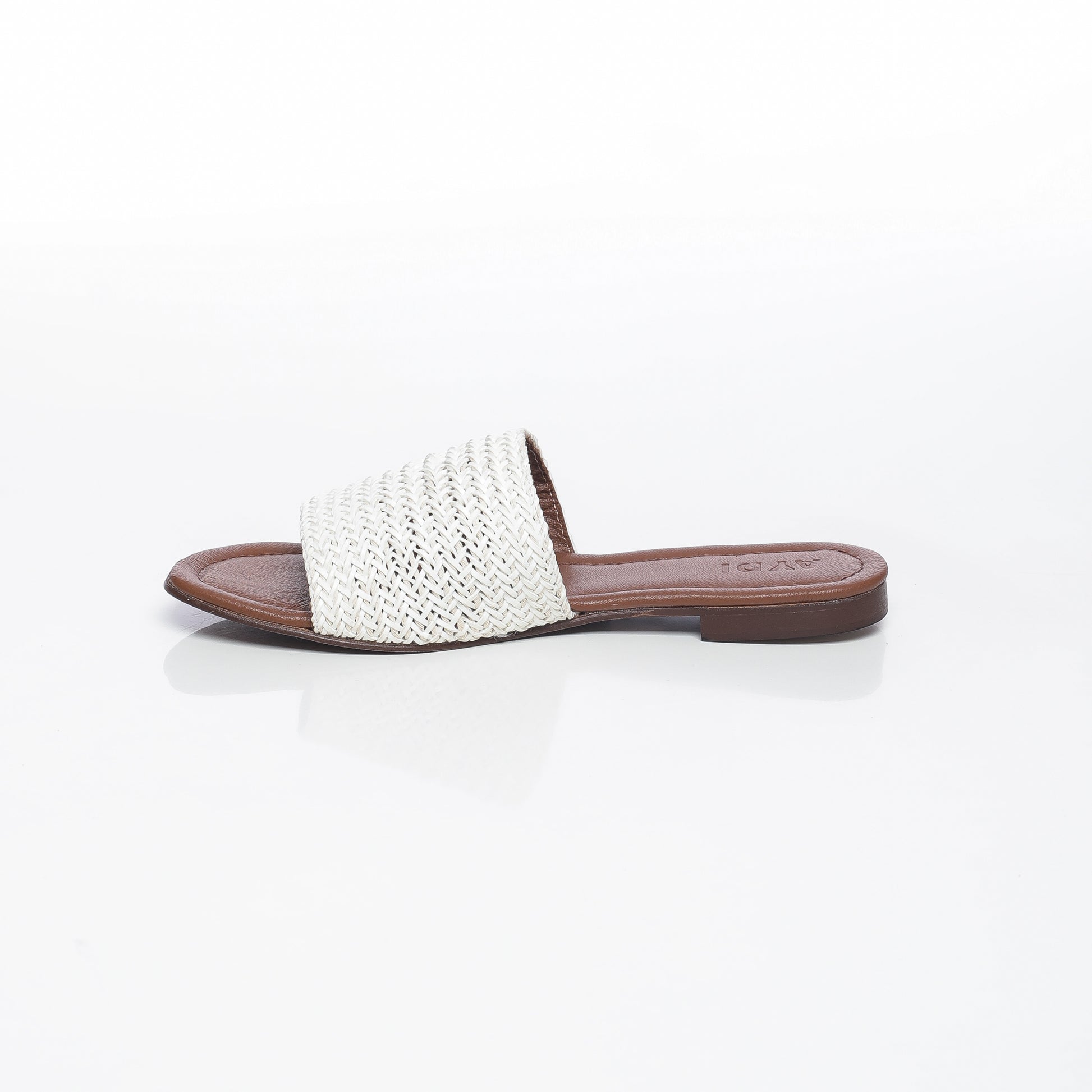 Cassandra Raffia Blanc