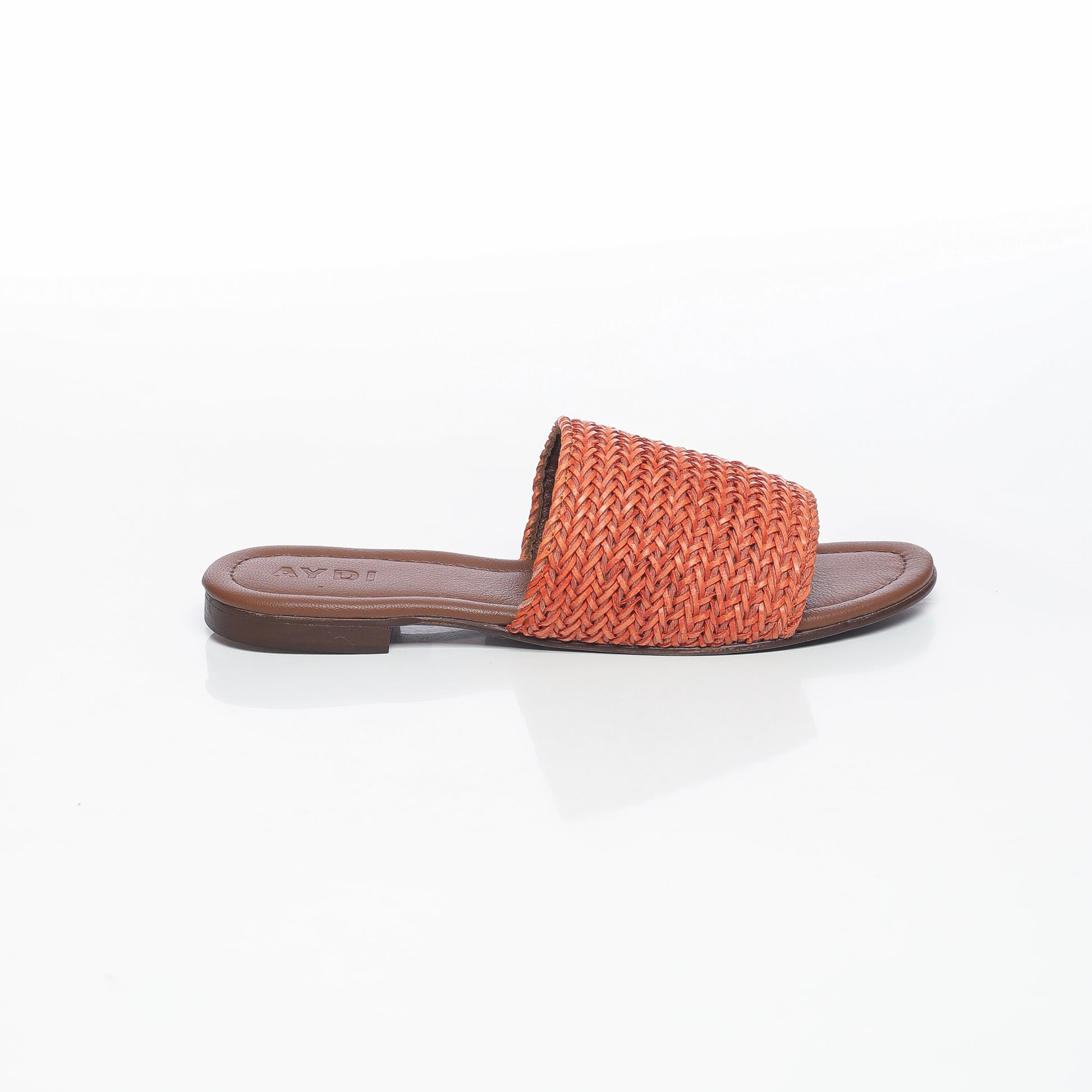 Cassandra Raffia Orange