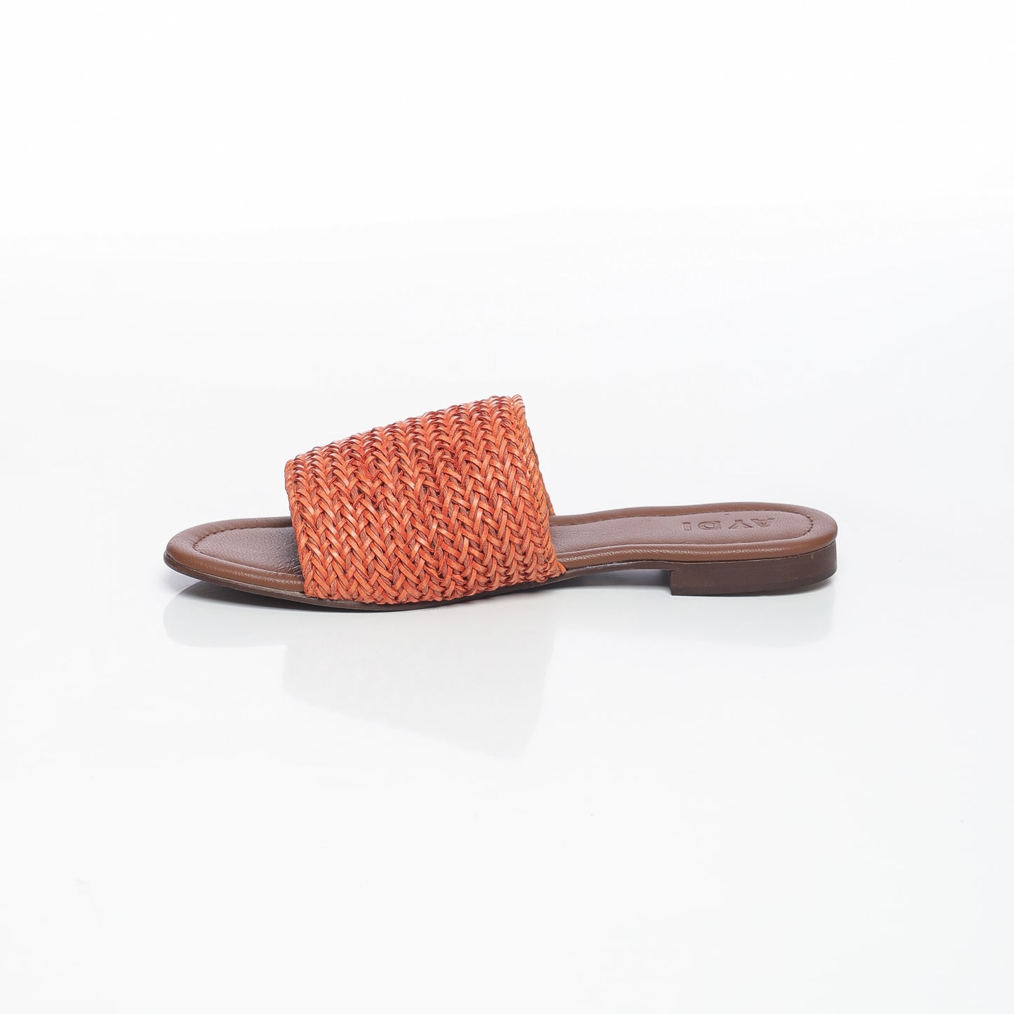 Cassandra Raffia Orange