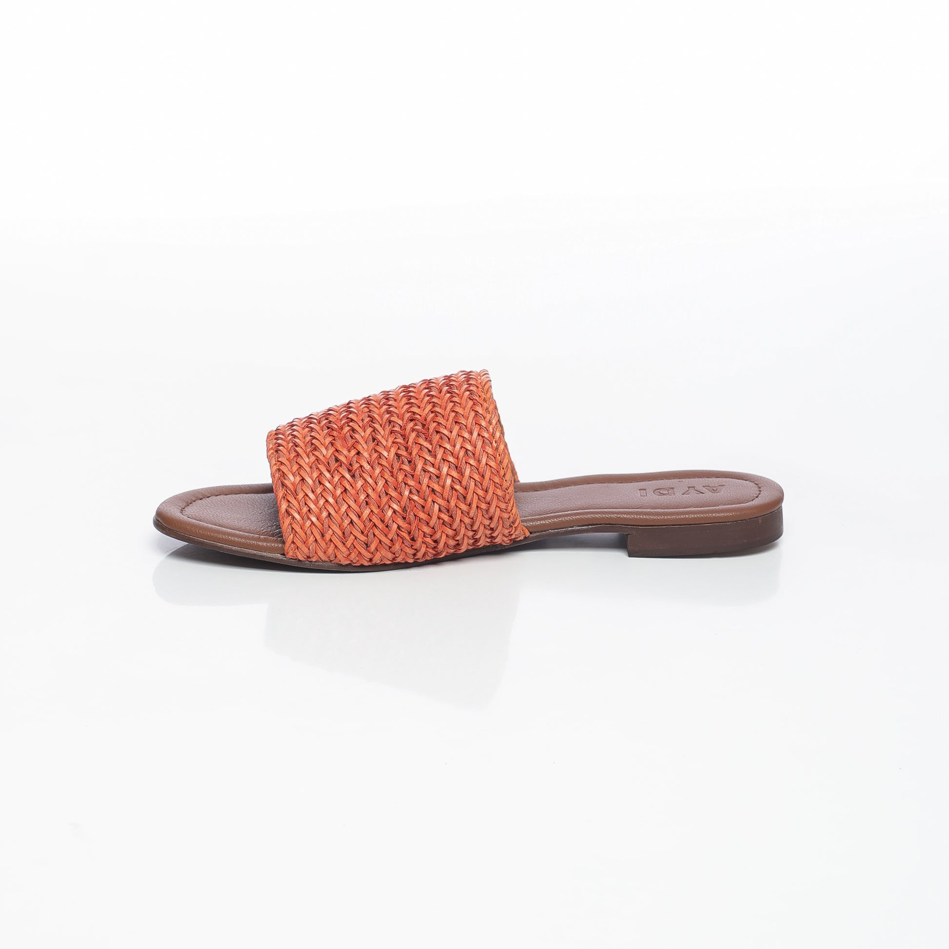 Cassandra Raffia Orange