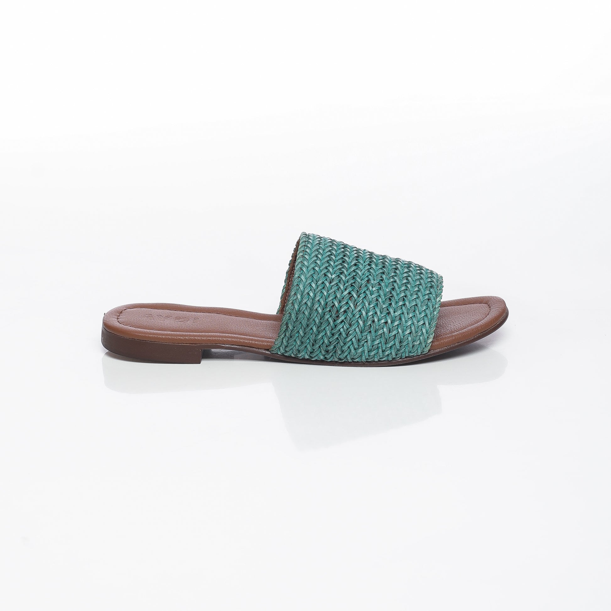 Cassandra Raffia Vert