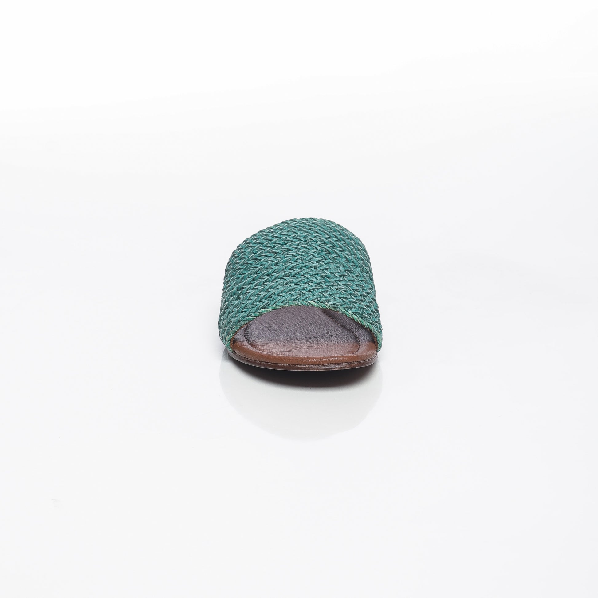 Cassandra Raffia Vert