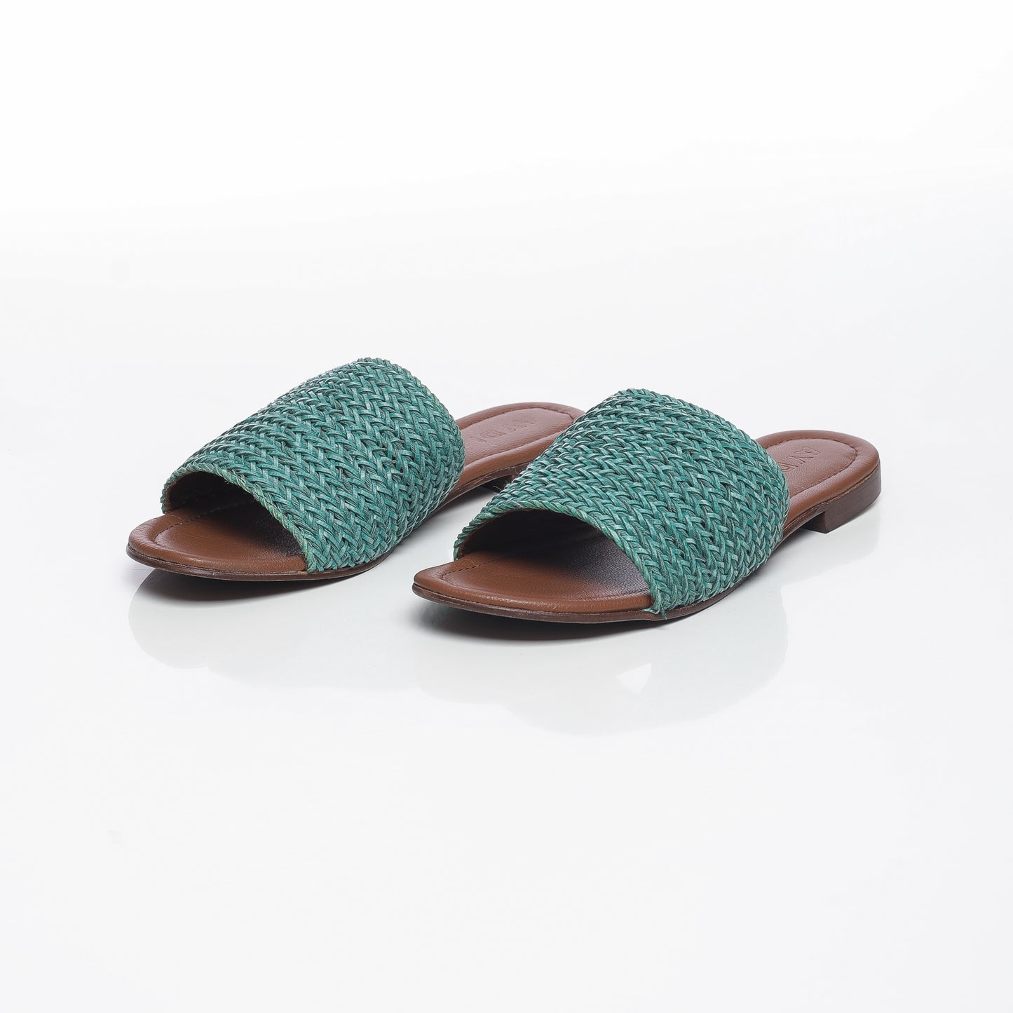 Cassandra Raffia Vert