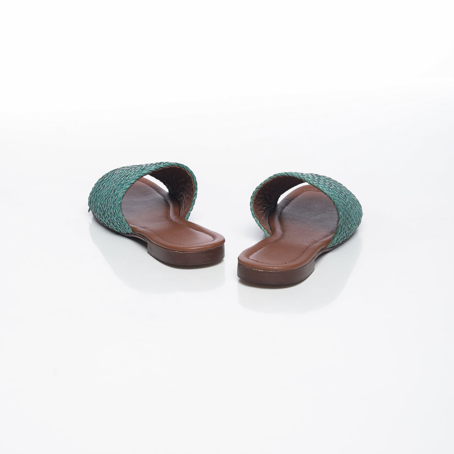 Cassandra Raffia Vert