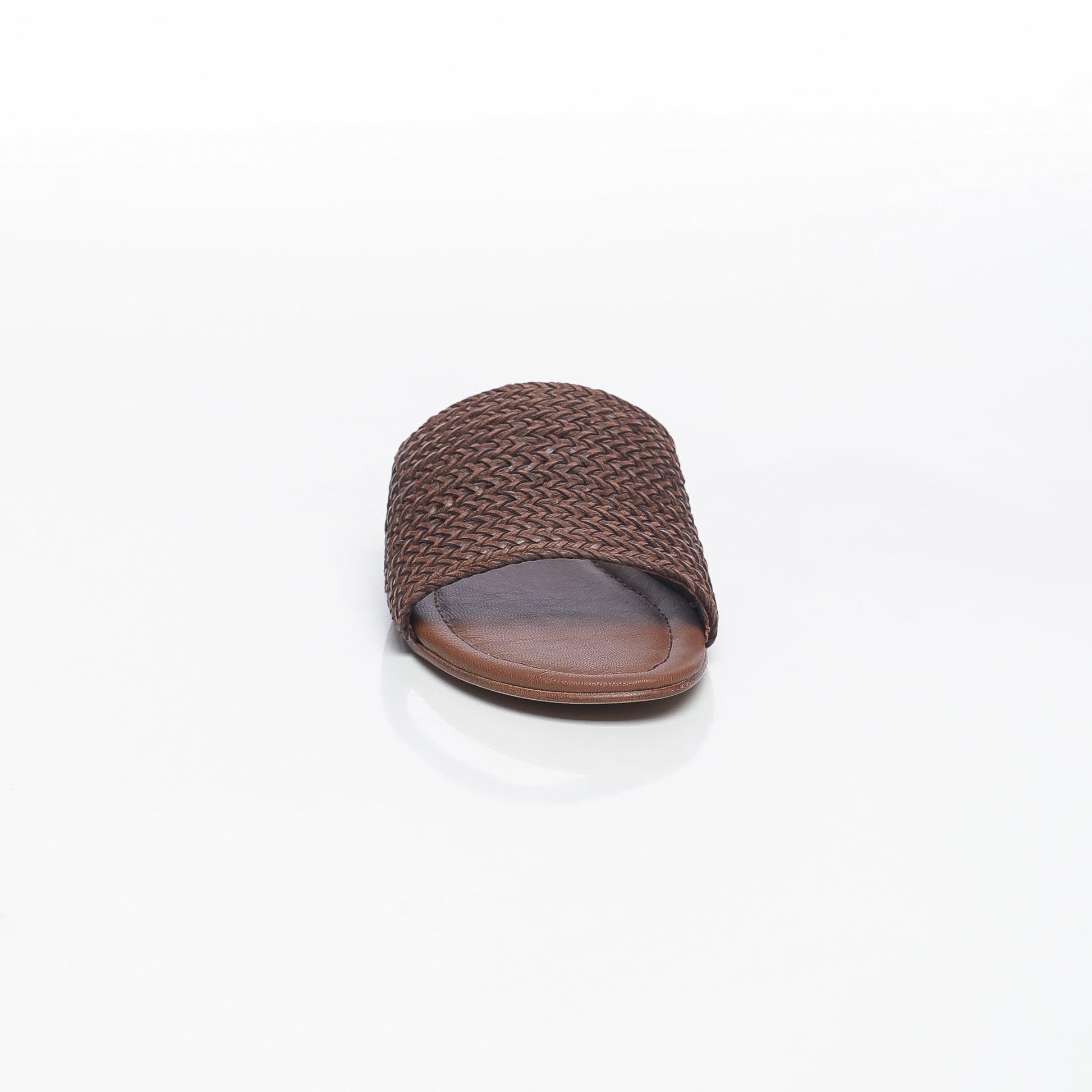 Cassandra Raffia Marron