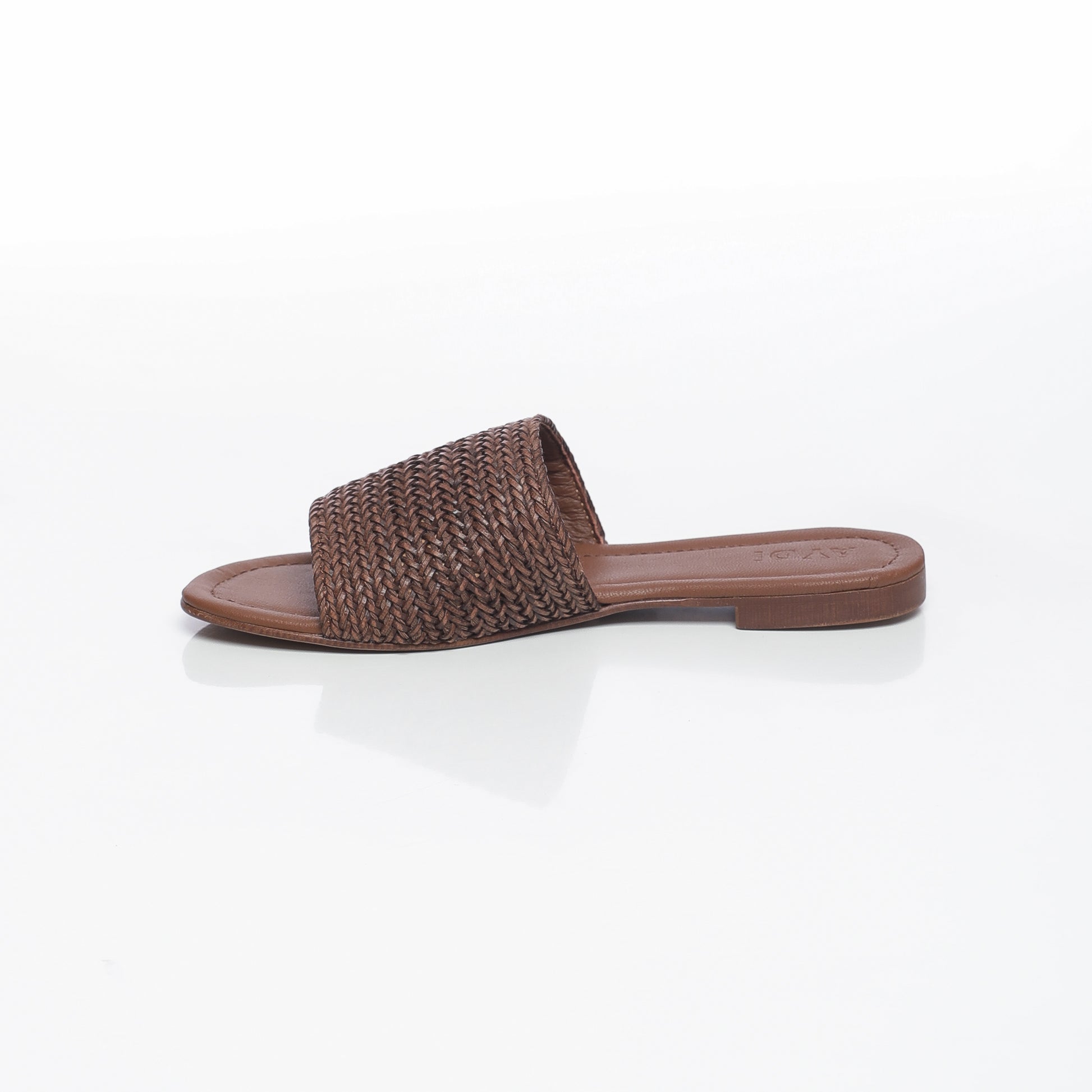Cassandra Raffia Marron
