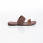 TRESSE Raffia Marron & Cuir Camel
