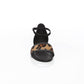 Vallino Cuir Noir & Cavallino Macculato