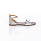 Lavande Cuir Laminato Argent