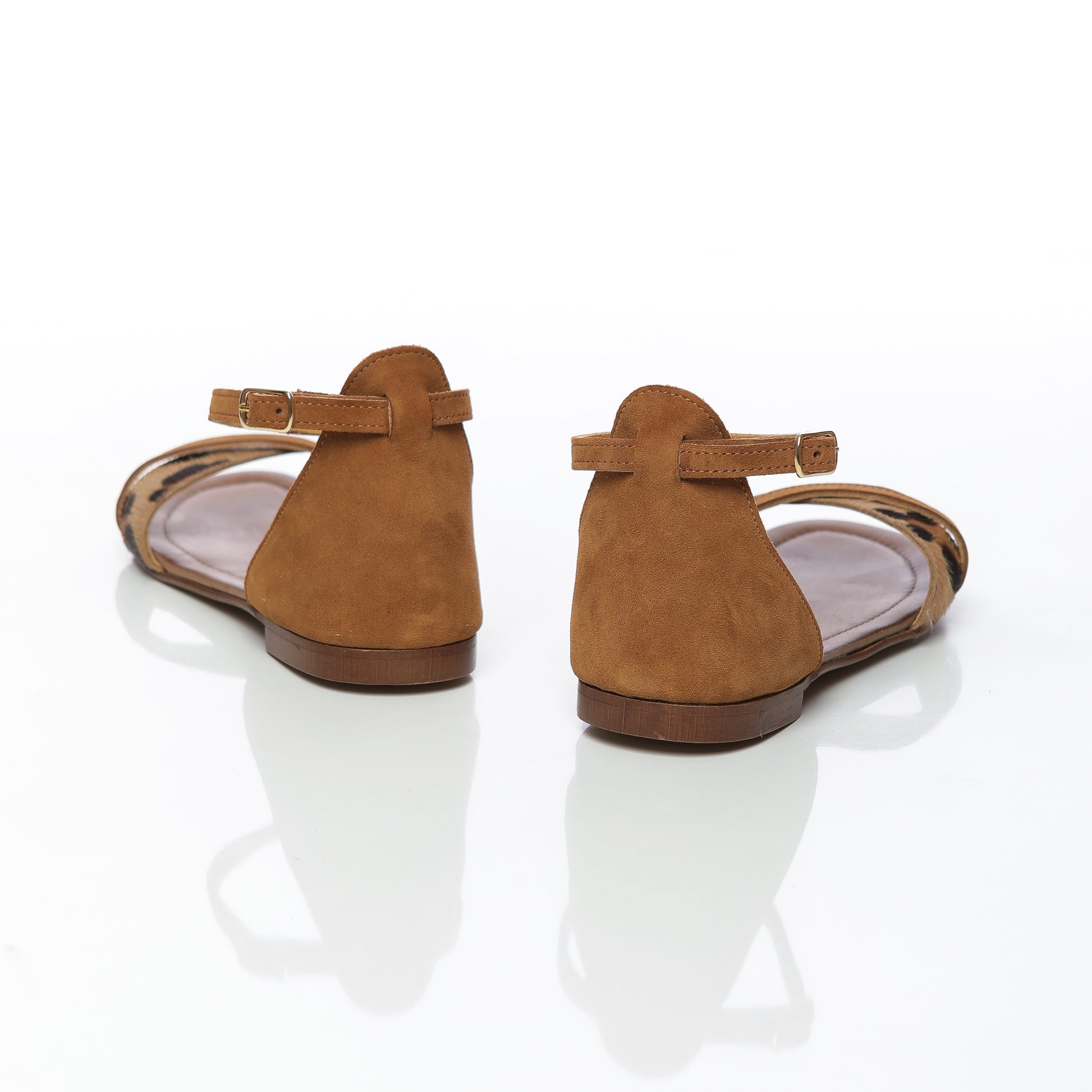 Pivoine Daim Camel & Leopard