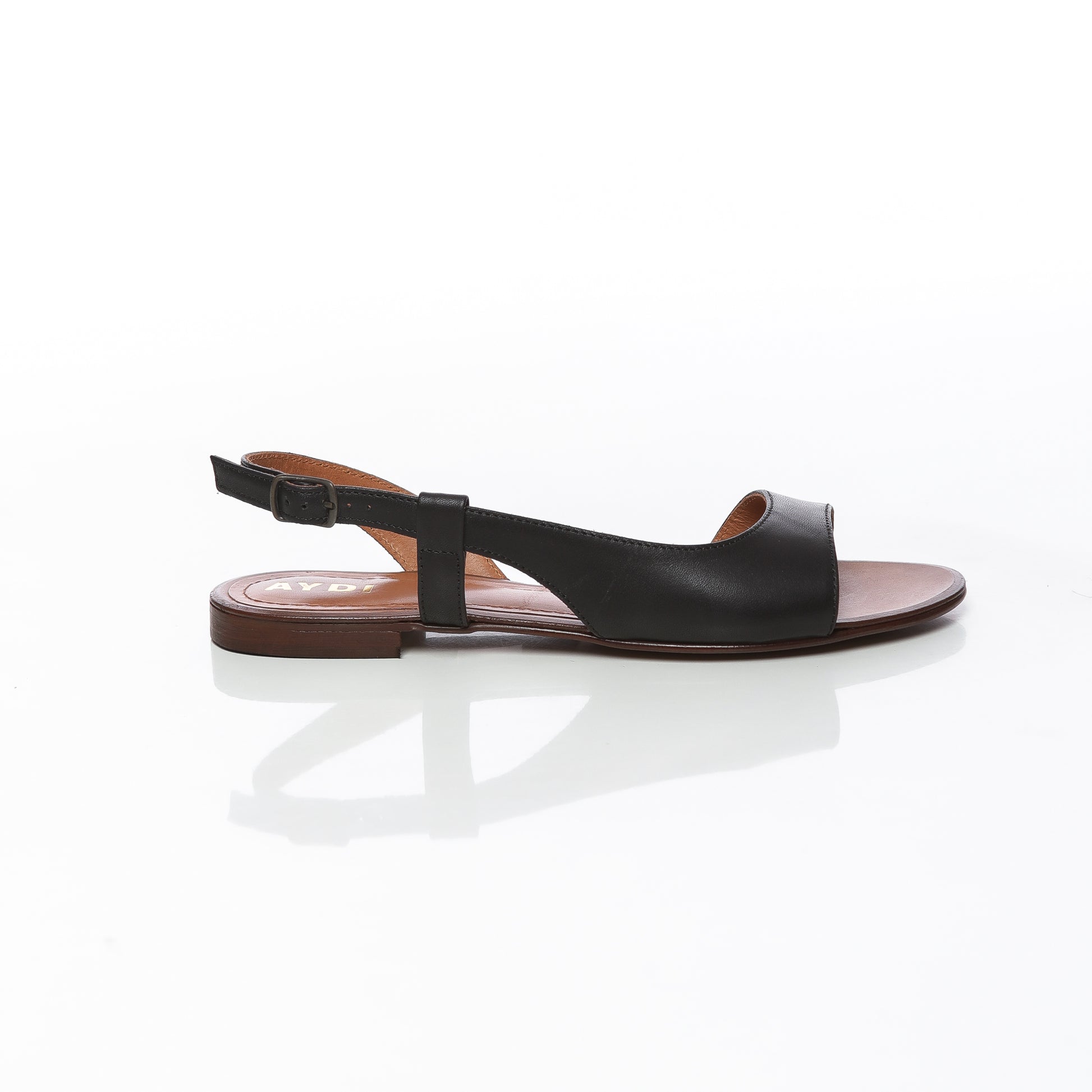 Tulipe Cuir Noir+