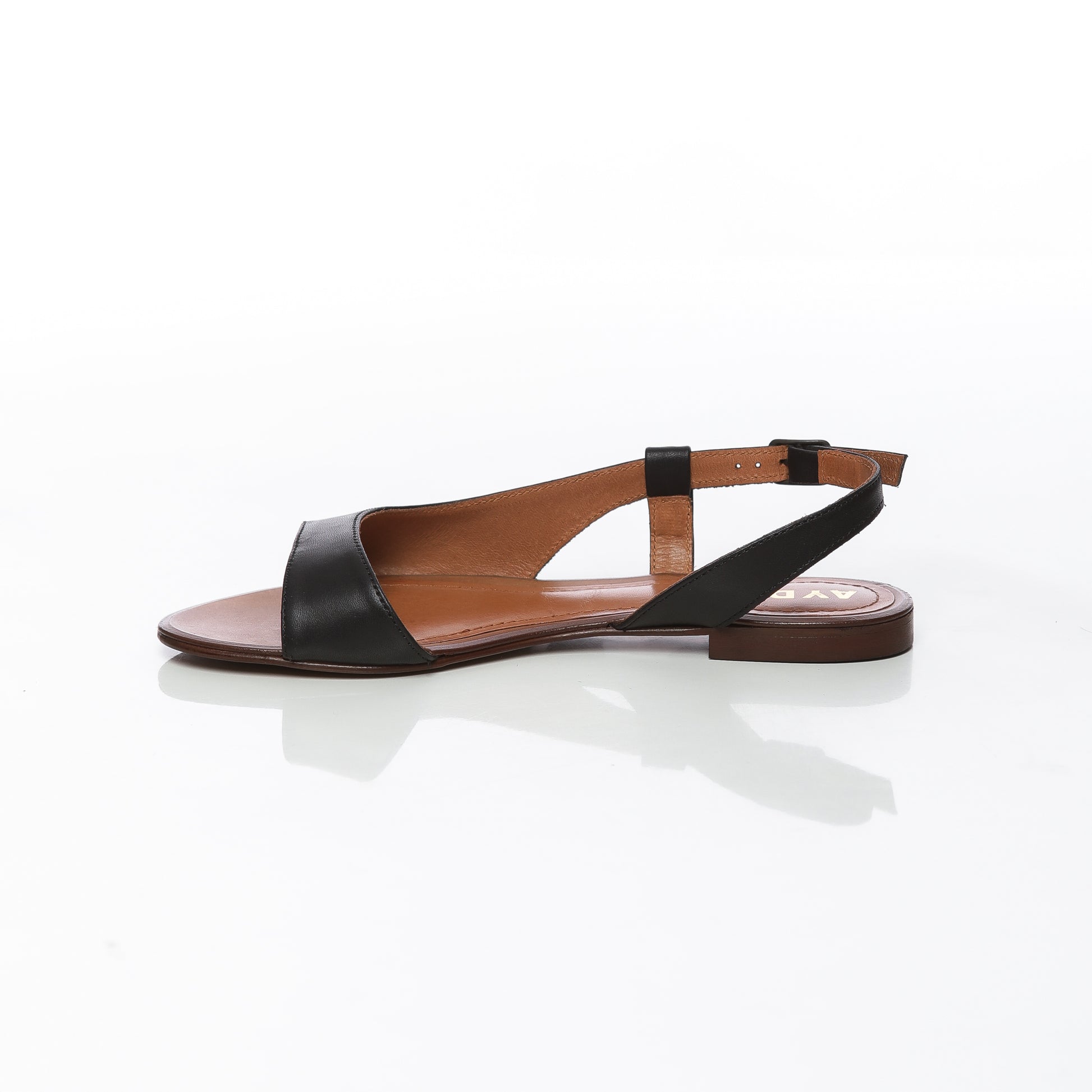 Tulipe Cuir Noir+