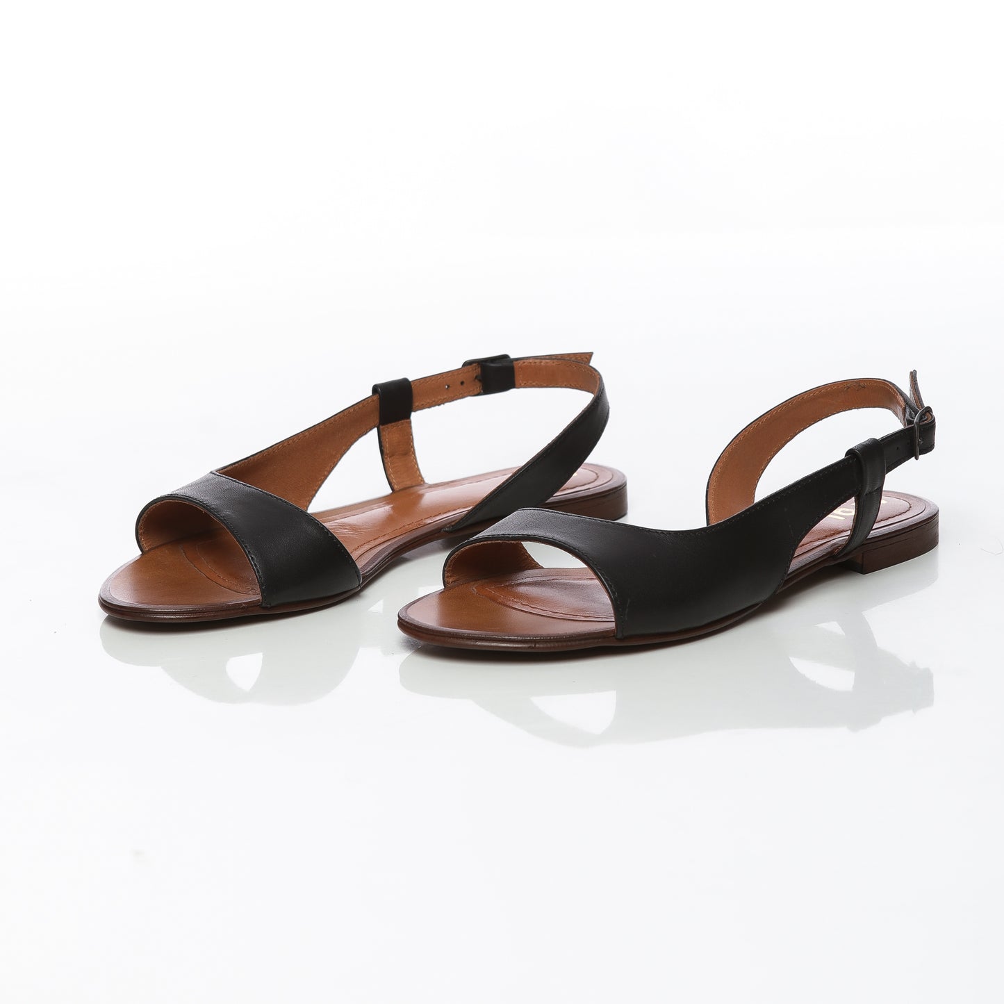 Tulipe Cuir Noir+