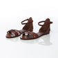 Pivoine Cuir Marron