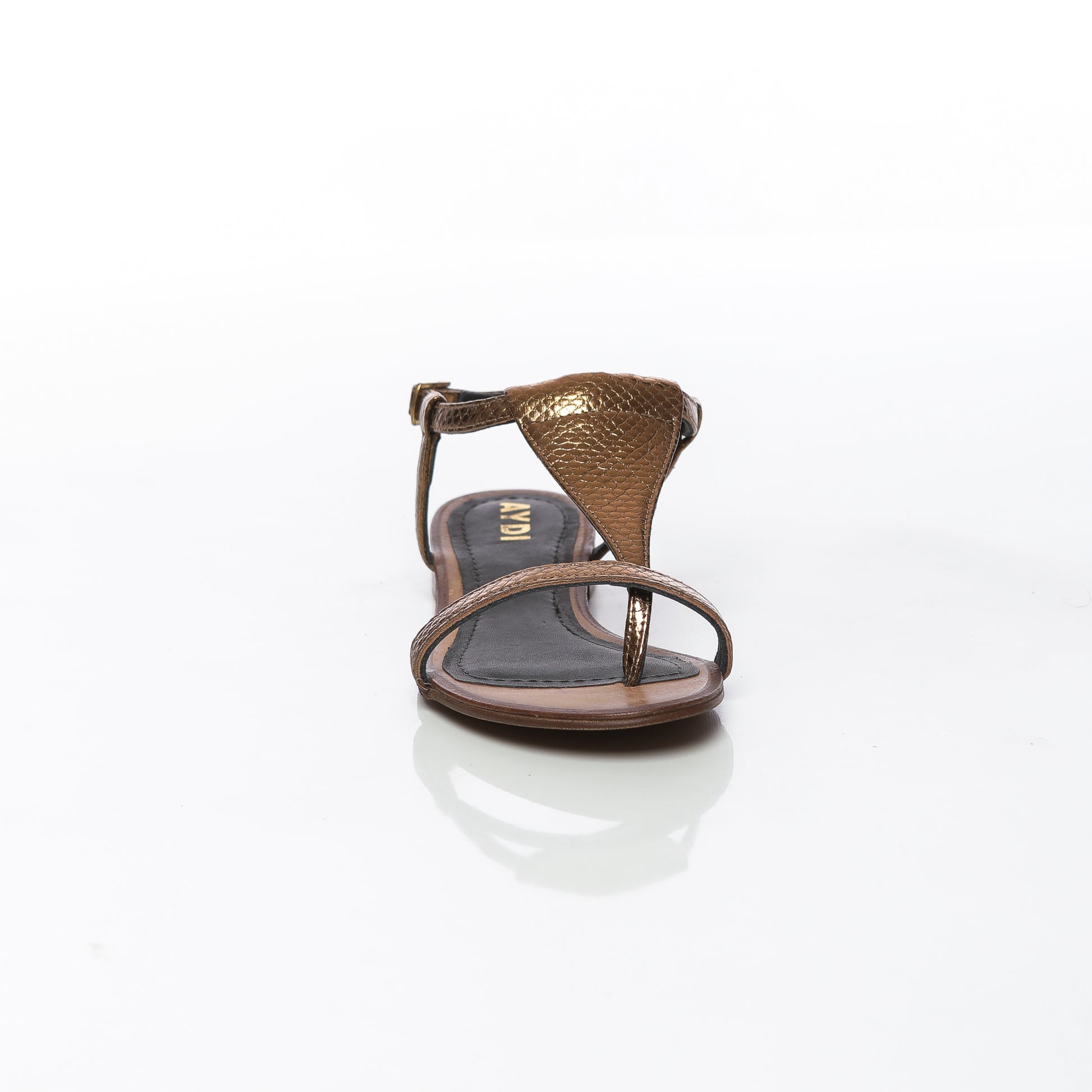 Loanna Cuir Python Bronze