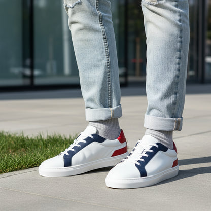 Chaussures Lumen Blanc,Bleu & rouge AYDY