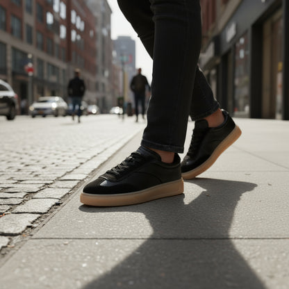 Sneaker Vento Granulé Noir AYDY