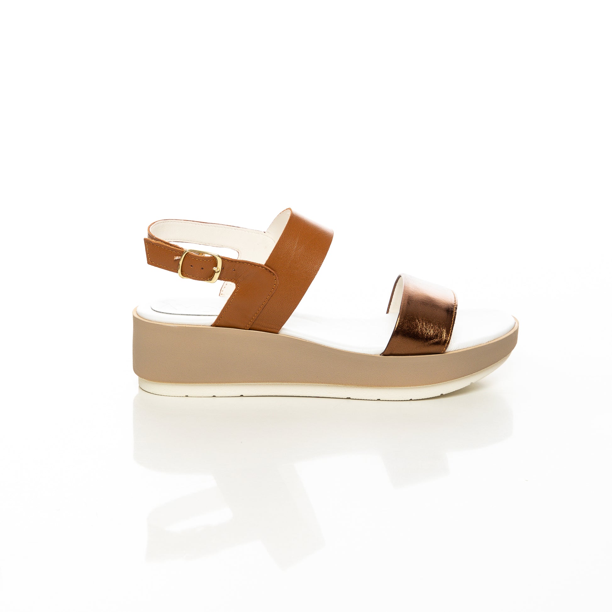 Pura Cuir Camel & Bronze