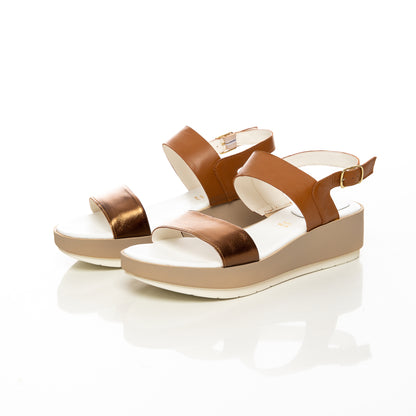 Pura Cuir Camel & Bronze